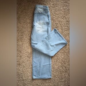 SHEIN Light Blue Flare & Wide Leg Jeans